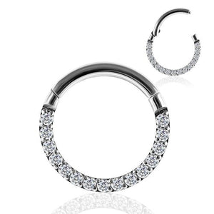 Ezüst fül piercing 925