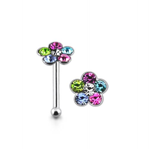 Ezüst orr piercing 925 10db