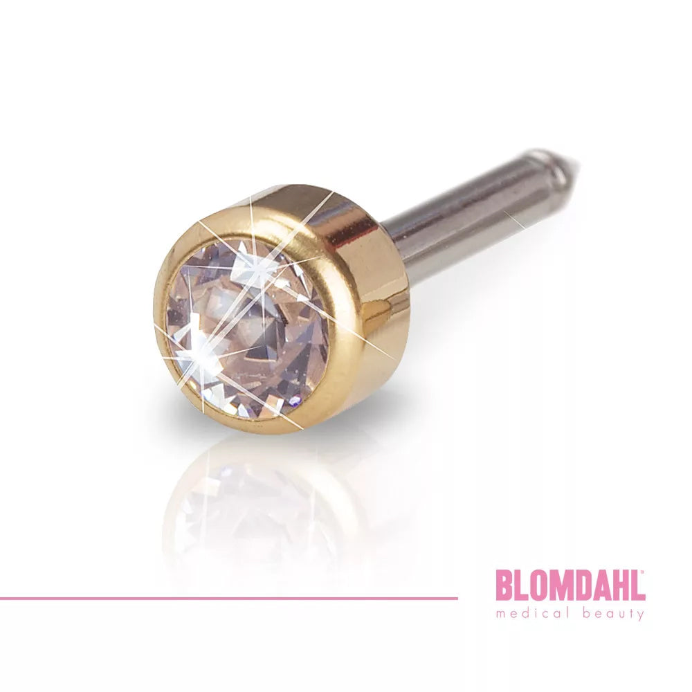 Bezel Fehér Arany Titán 4mm