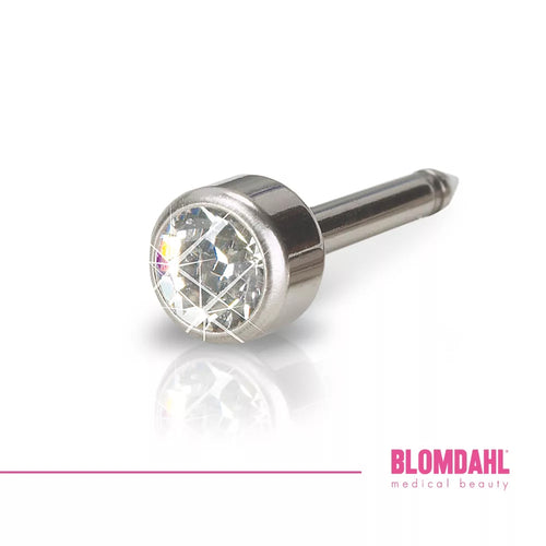 Bezel Fehér Ezüst Titán 3mm