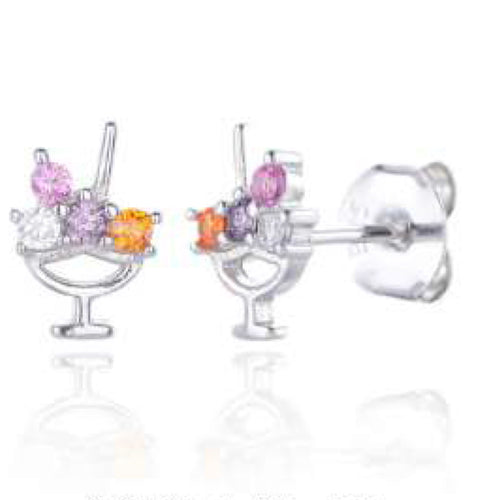 Cocktail Three Fülbevaló