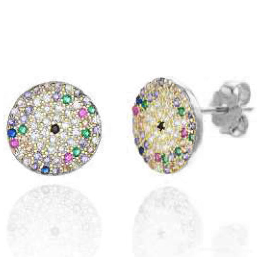 Teli Köves Kör Fülbevaló