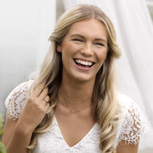 Kép betöltése a Galéria nézőbe, BLOMDAHL Tiffany CZ 5 mm Bőrbarát Nyaklánc, Fehér, G