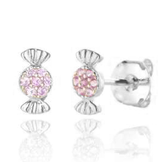 Szaloncukor Fülbevaló